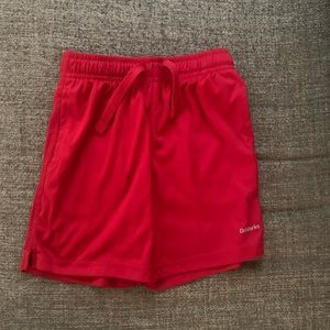 XS Red Althetic Works Shorts
